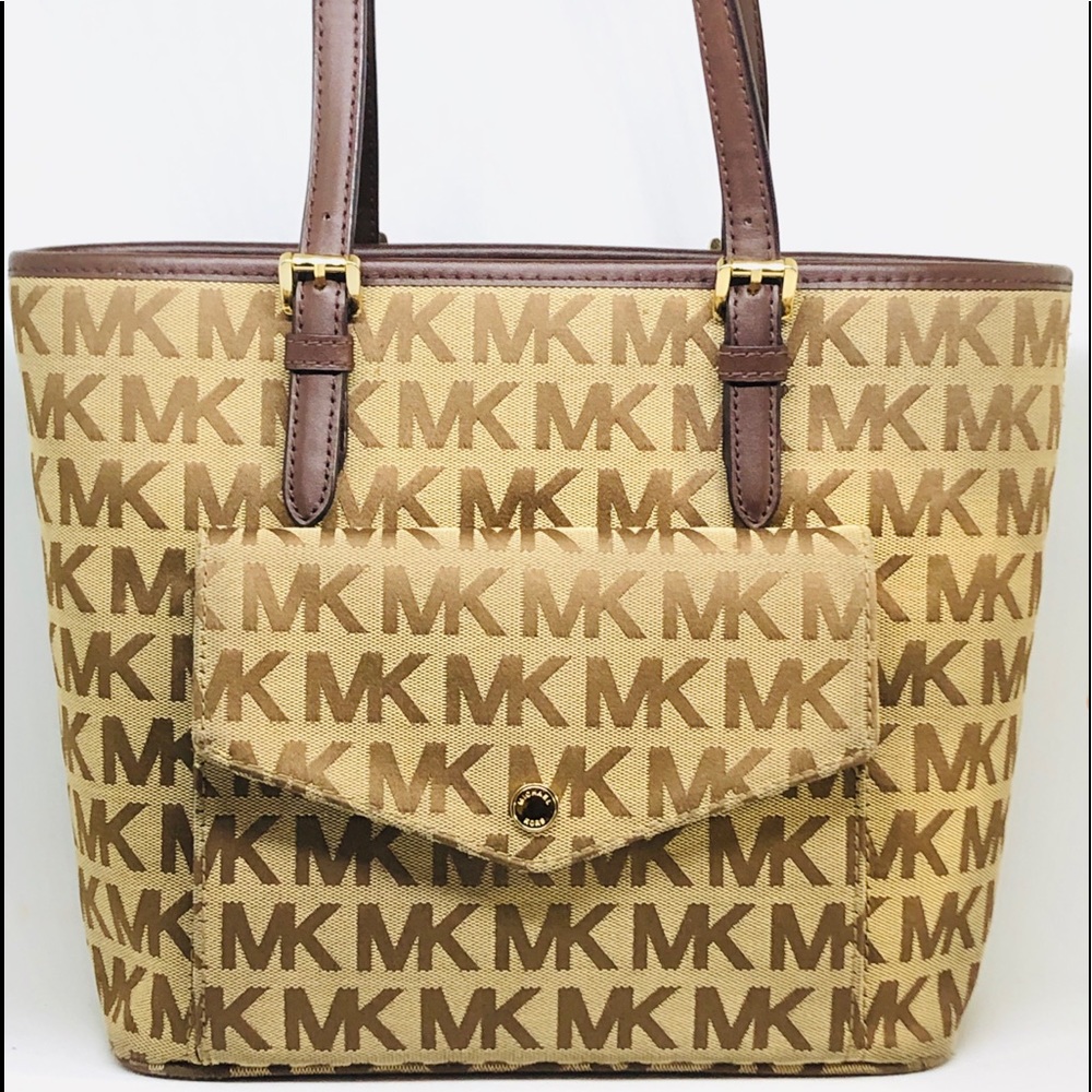 Michael Kors Designer Signature Handbag Purse Tote